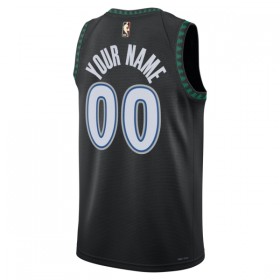 NBA Mænd Trøje Minnesota Timberwolves Custom 2025-26 Nike Classic Edition Sort Swingman